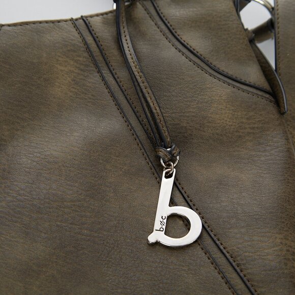 b.o.c. Faux Leather Brown Handbag - Picture 3 of 9